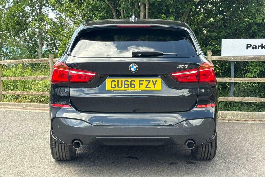 BMW X1 2.0 20I M Sport Suv Xdrive GU66FZY Black #4