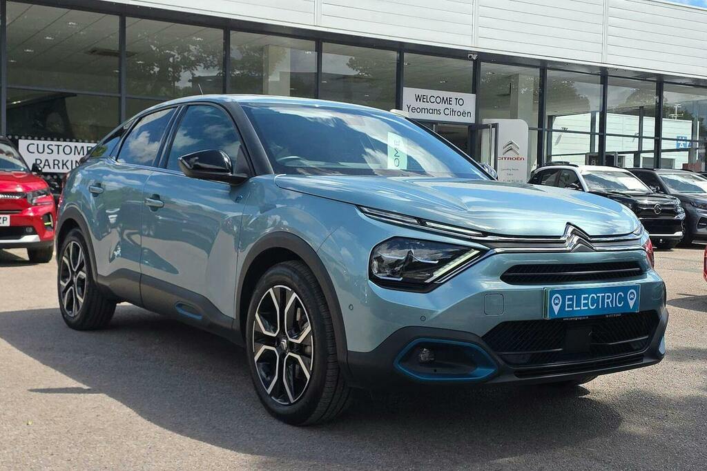 Citroen e-C4 50Kwh Shine Plus Hatchback Blue