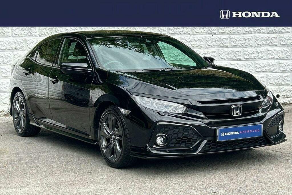 Honda Civic 1.5 Vtec Turbo Sport Hatchback Cvt Black