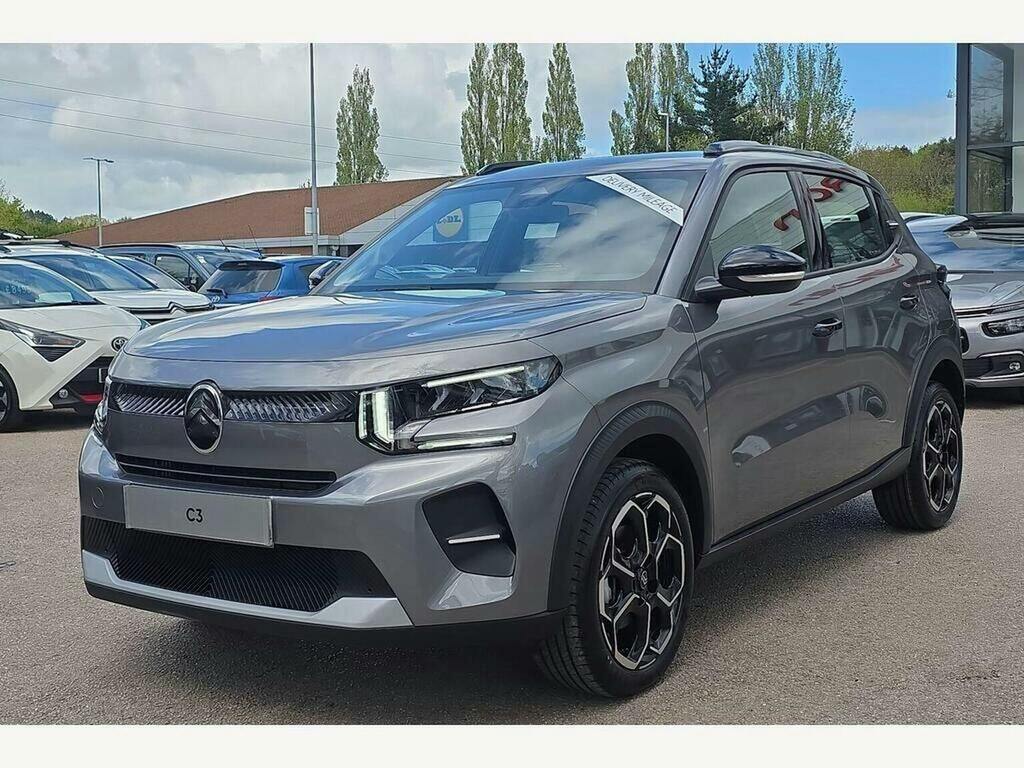 Citroen C3 1.2 Turbo Plus Hatchback WG26UZC Grey #3