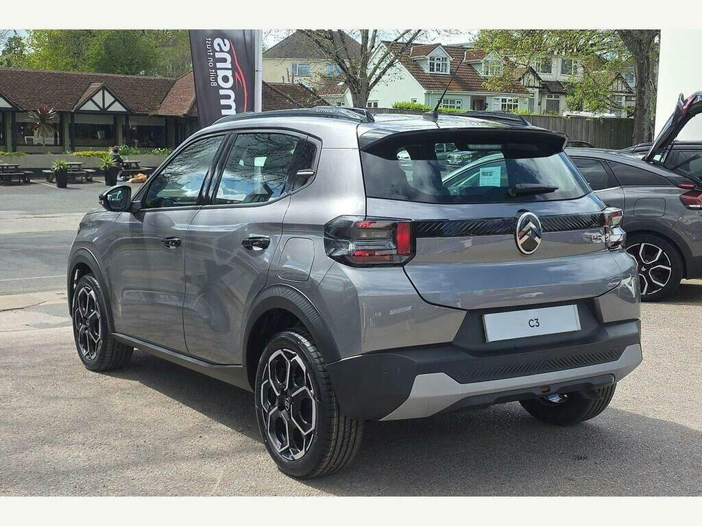 Citroen C3 1.2 Turbo Plus Hatchback WG26UYO Grey #4