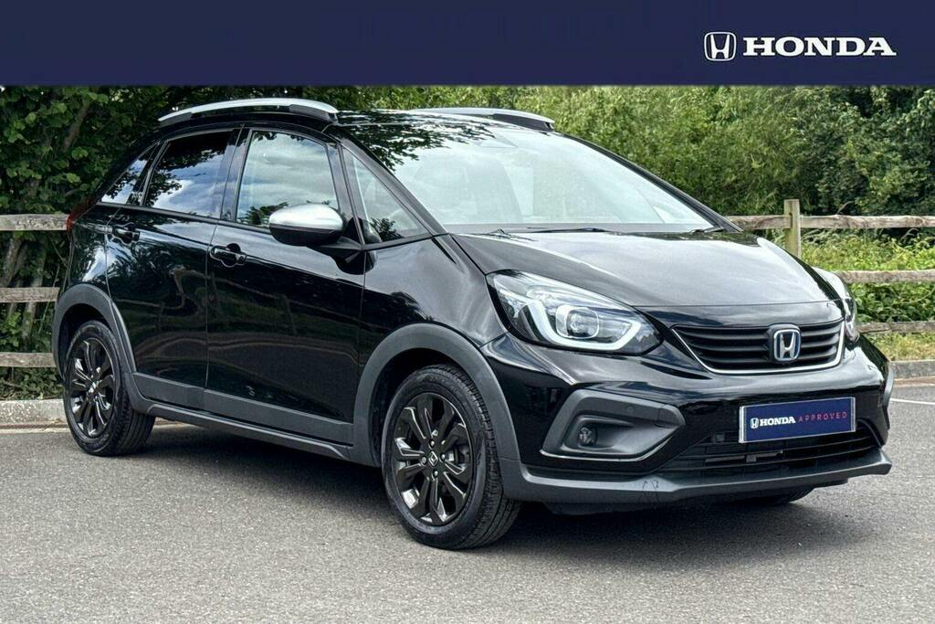 Honda Jazz 1.5 H I Mmd Crosstar Ex Hatchback Hybri Black