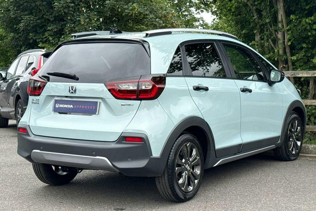 Honda Jazz 1.5 H I Mmd Crosstar Advance Hatchback Blue #3