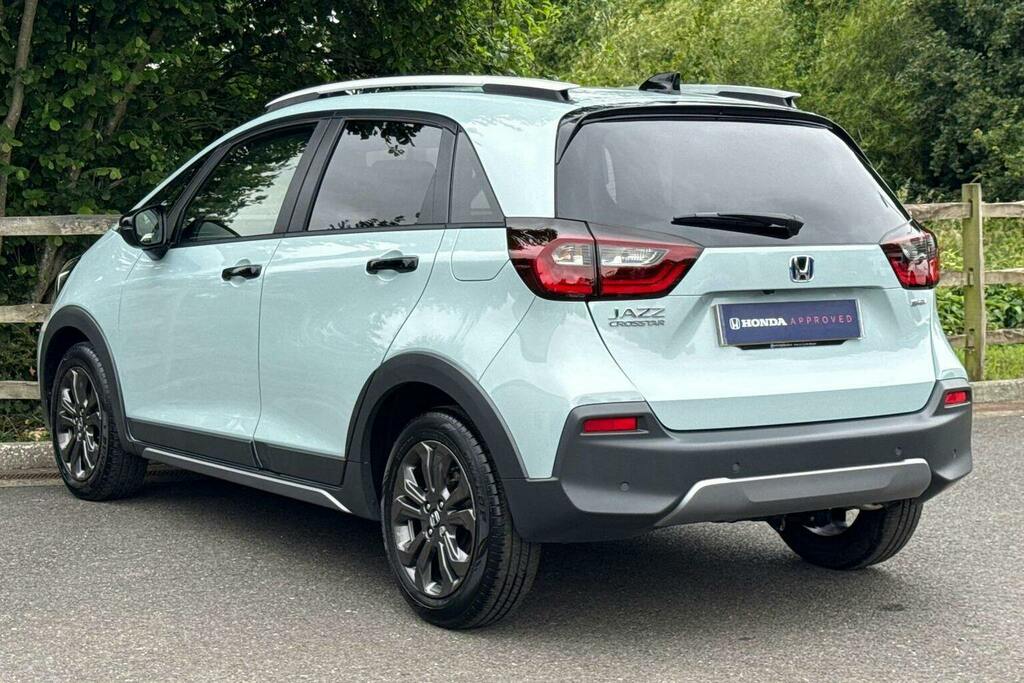 Honda Jazz 1.5 H I Mmd Crosstar Advance Hatchback Blue #5