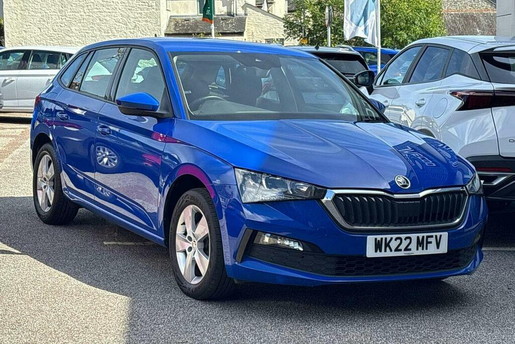 Skoda Scala 1.0 Tsi Se Hatchback Blue