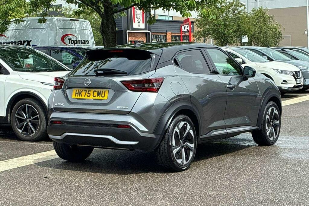 Nissan Juke 1.6 Tekna Plus Suv Hybrid Grey #3