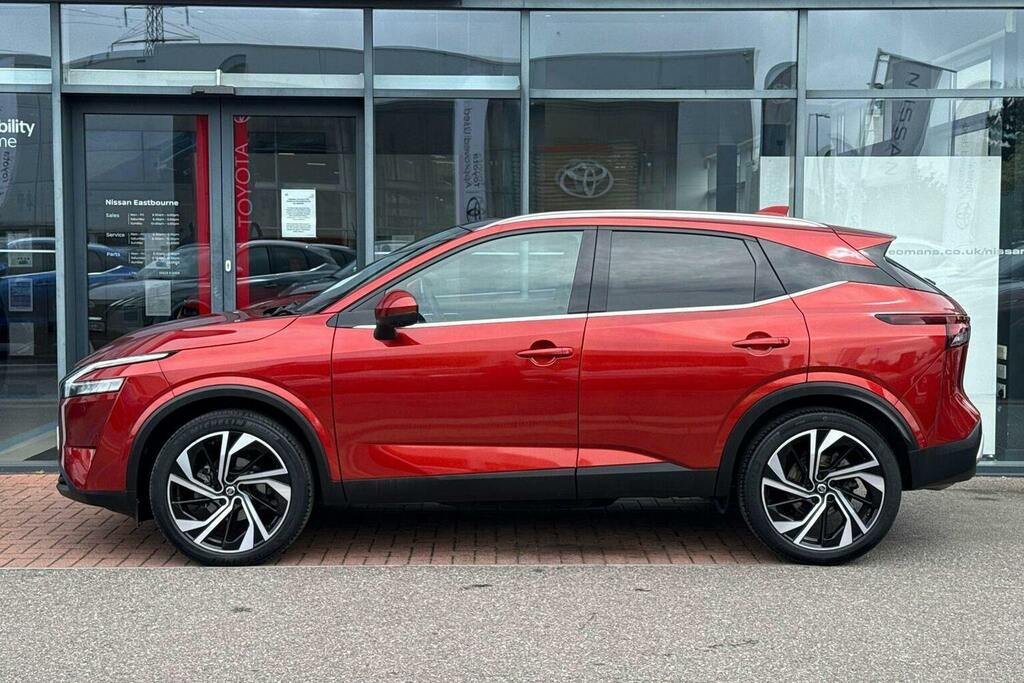 Nissan Qashqai 1.3 Dig T Mhev Tekna Plus Suv Hybrid Xt Red #6