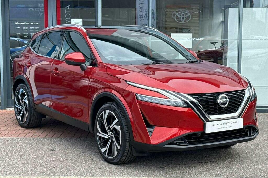 Nissan Qashqai 1.3 Dig T Mhev Tekna Plus Suv Hybrid Xt Red
