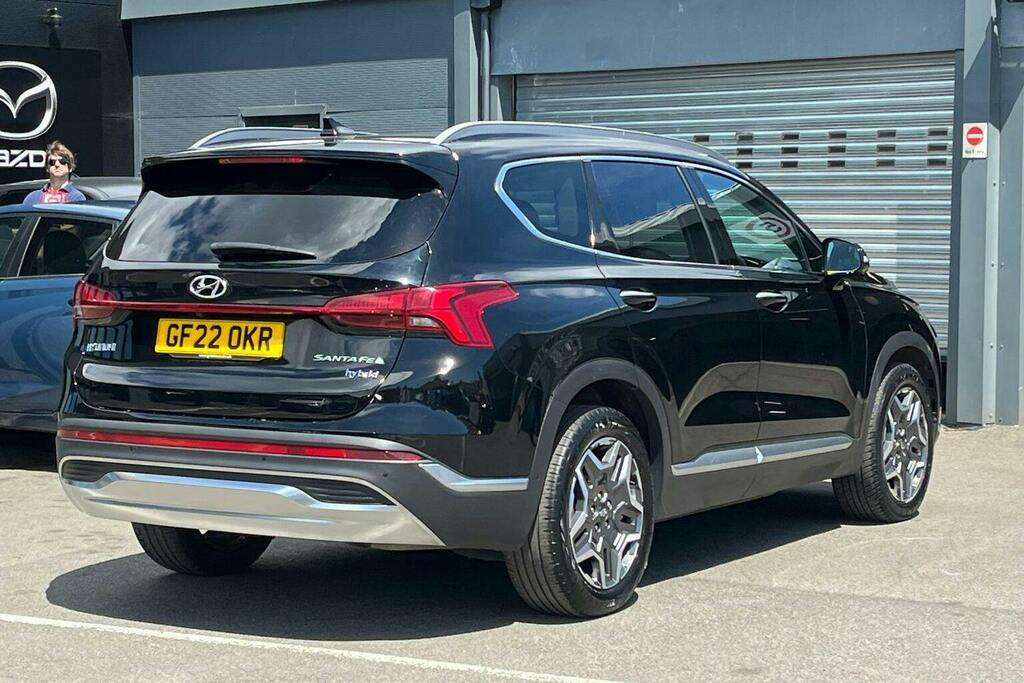 Hyundai Santa Fe 1.6 H T Gdi Ultimate Suv Hybrid Black #3