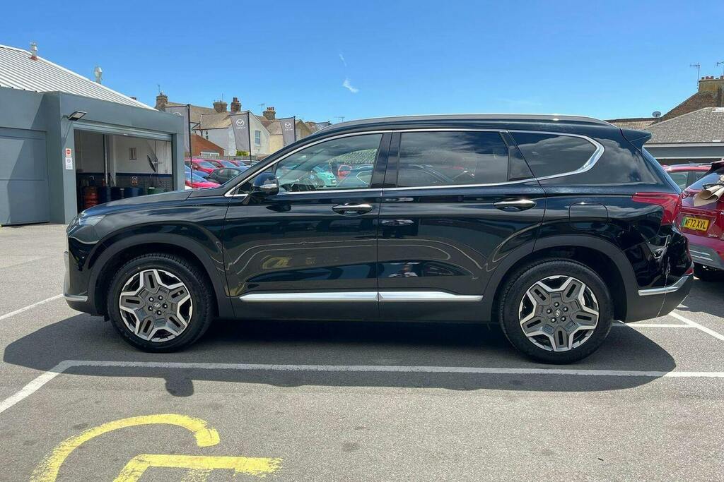 Hyundai Santa Fe 1.6 H T Gdi Ultimate Suv Hybrid Black #6