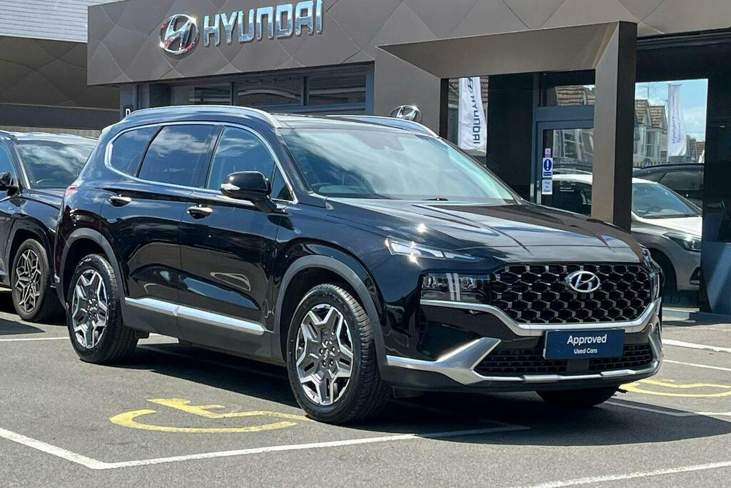 Hyundai Santa Fe 1.6 H T Gdi Ultimate Suv Hybrid Black