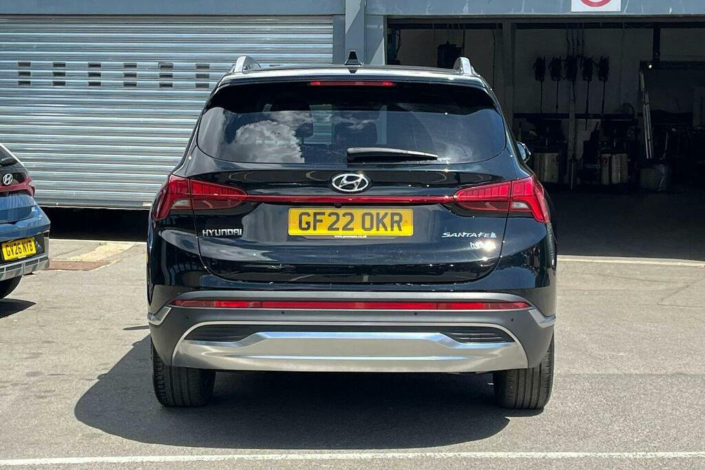 Hyundai Santa Fe 1.6 H T Gdi Ultimate Suv Hybrid Black #4