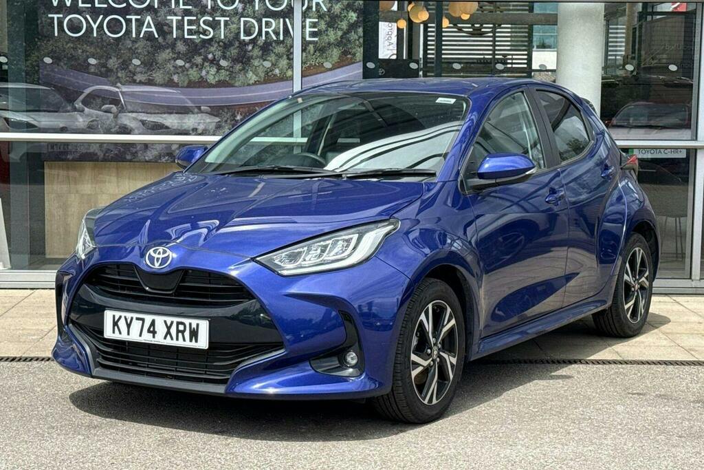 Toyota Yaris 1.5 Vvt H Design Hatchback Hybrid E Cvt Blue #3