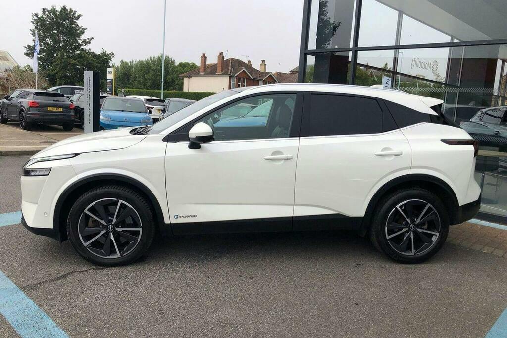 Nissan Qashqai 1.5 H E Power Tekna Suv Hybrid SM23HHW White #6