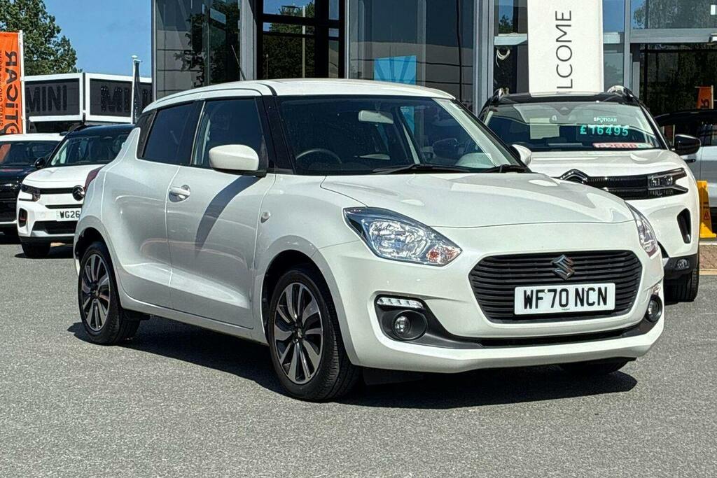 Suzuki Swift 1.2 Dualjet Mhev Sz T Hatchback Hybrid White