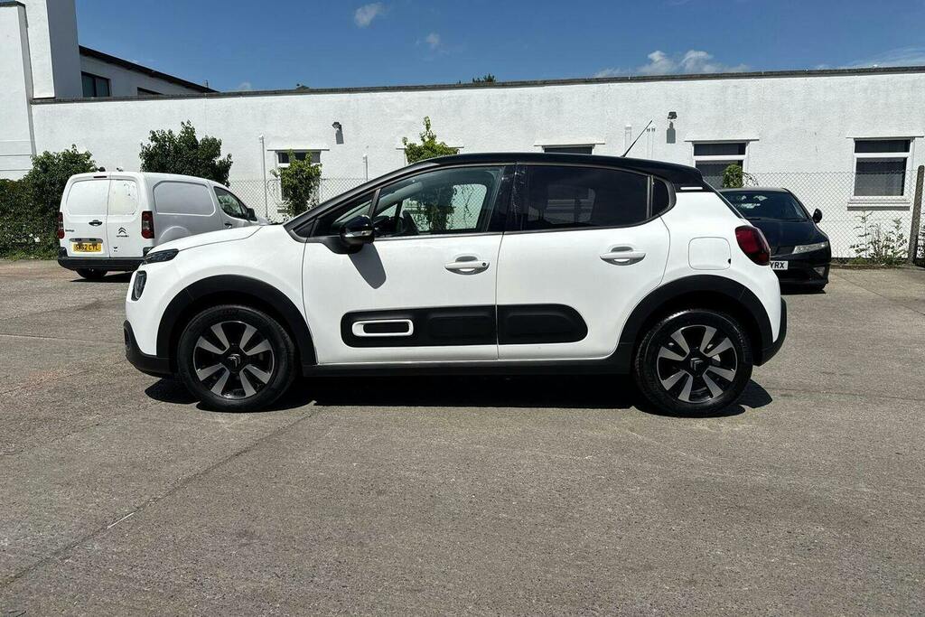 Citroen C3 1.2 Puretech Plus Hatchback VN74GXR White #6