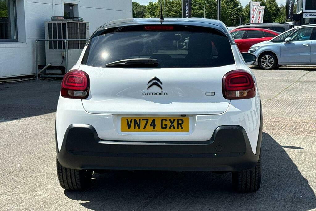 Citroen C3 1.2 Puretech Plus Hatchback VN74GXR White #4