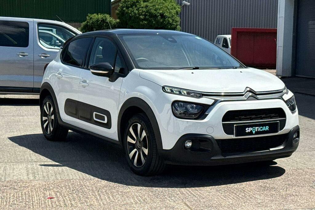 Citroen C3 1.2 Puretech Plus Hatchback VN74GXR White