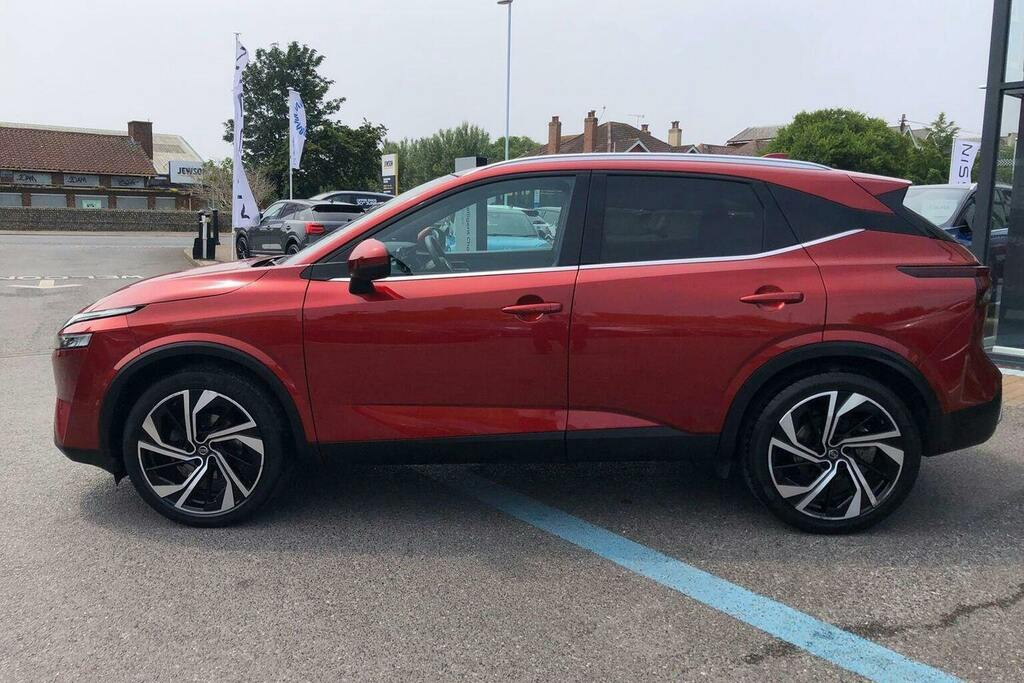 Nissan Qashqai 1.3 Dig T Mhev Tekna Plus Suv Hybrid Ma FL71UMC Red #6