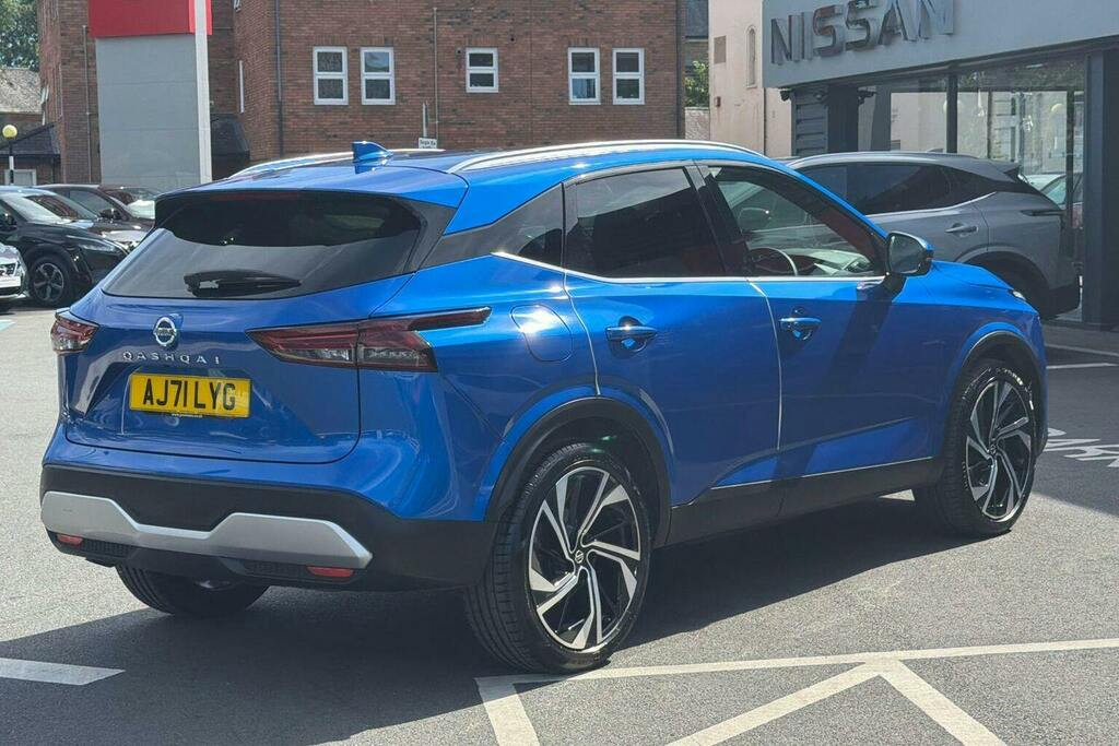 Nissan Qashqai 1.3 Dig T Mhev Tekna Plus Suv Hybrid Xt AJ71LYG Blue #3