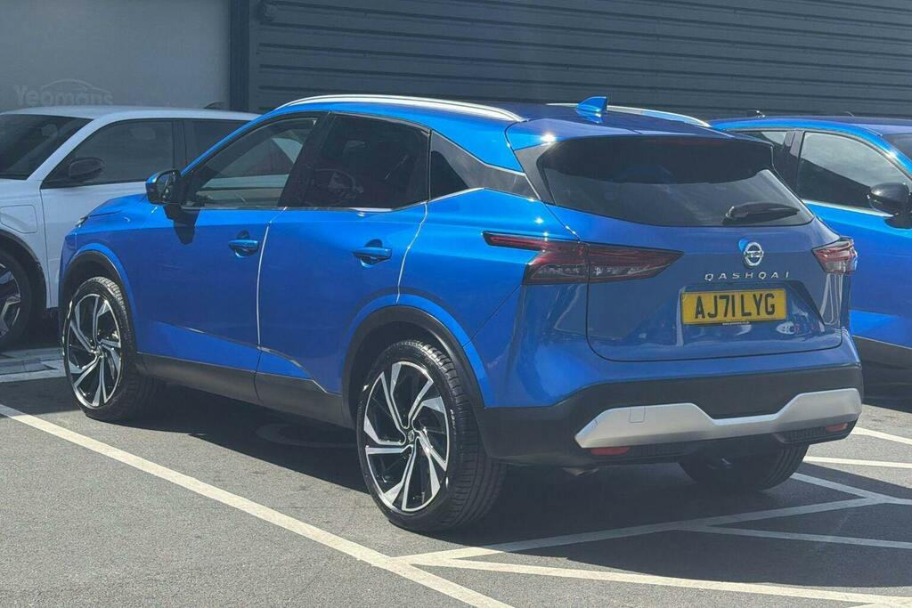 Nissan Qashqai 1.3 Dig T Mhev Tekna Plus Suv Hybrid Xt AJ71LYG Blue #5