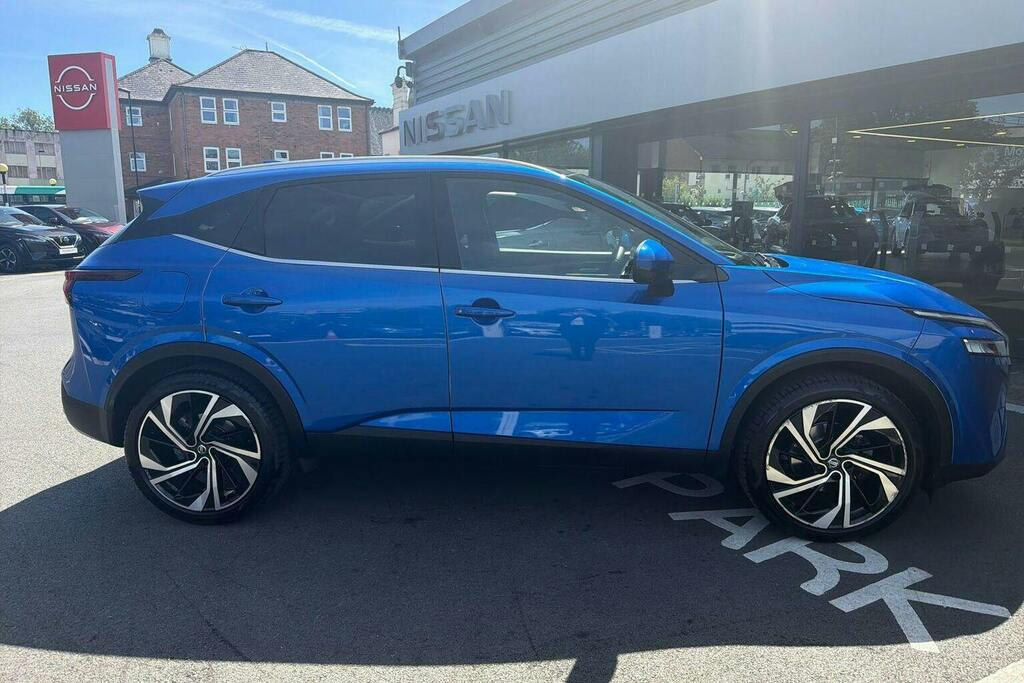 Nissan Qashqai 1.3 Dig T Mhev Tekna Plus Suv Hybrid Xt AJ71LYG Blue #2