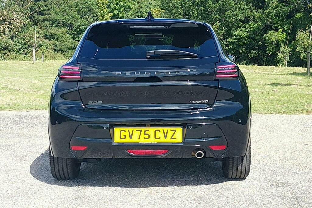 Peugeot 208 1.2 Gt Premium Hatchback Hybrid E Dsc6 GV75CVZ Black #4