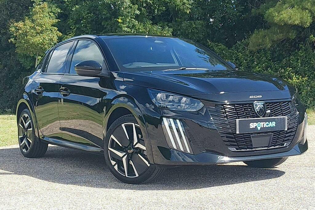 Peugeot 208 1.2 Gt Premium Hatchback Hybrid E Dsc6 GV75CVZ Black