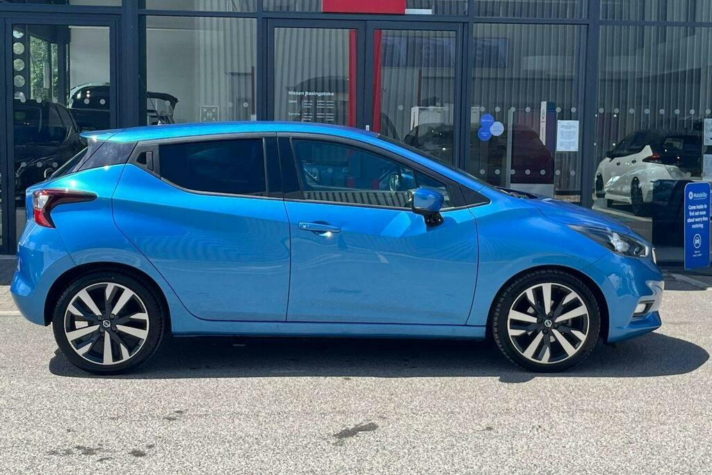 Nissan Micra 1.0 Ig T Tekna Hatchback Xtron Blue #2