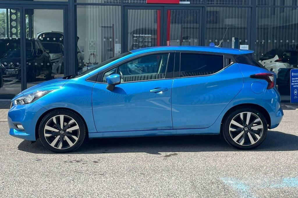 Nissan Micra 1.0 Ig T Tekna Hatchback Xtron Blue #6