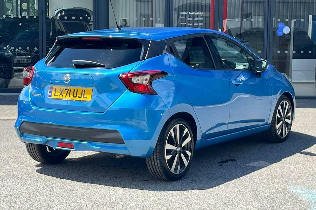 Nissan Micra 1.0 Ig T Tekna Hatchback Xtron Blue #3