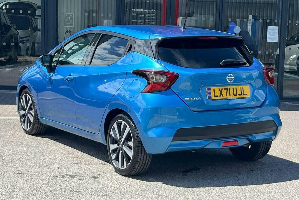 Nissan Micra 1.0 Ig T Tekna Hatchback Xtron Blue #5