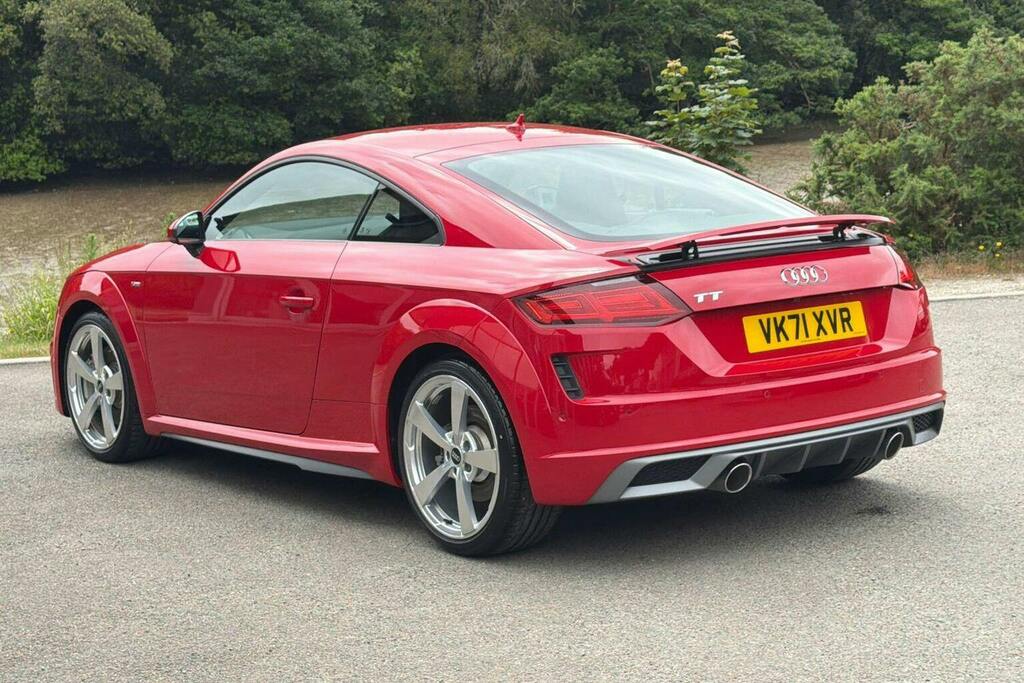 Audi TT 2.0 Tfsi 45 S Line Coupe S Tronic Red #5