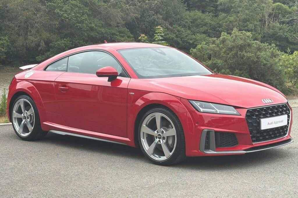 Audi TT 2.0 Tfsi 45 S Line Coupe S Tronic Red