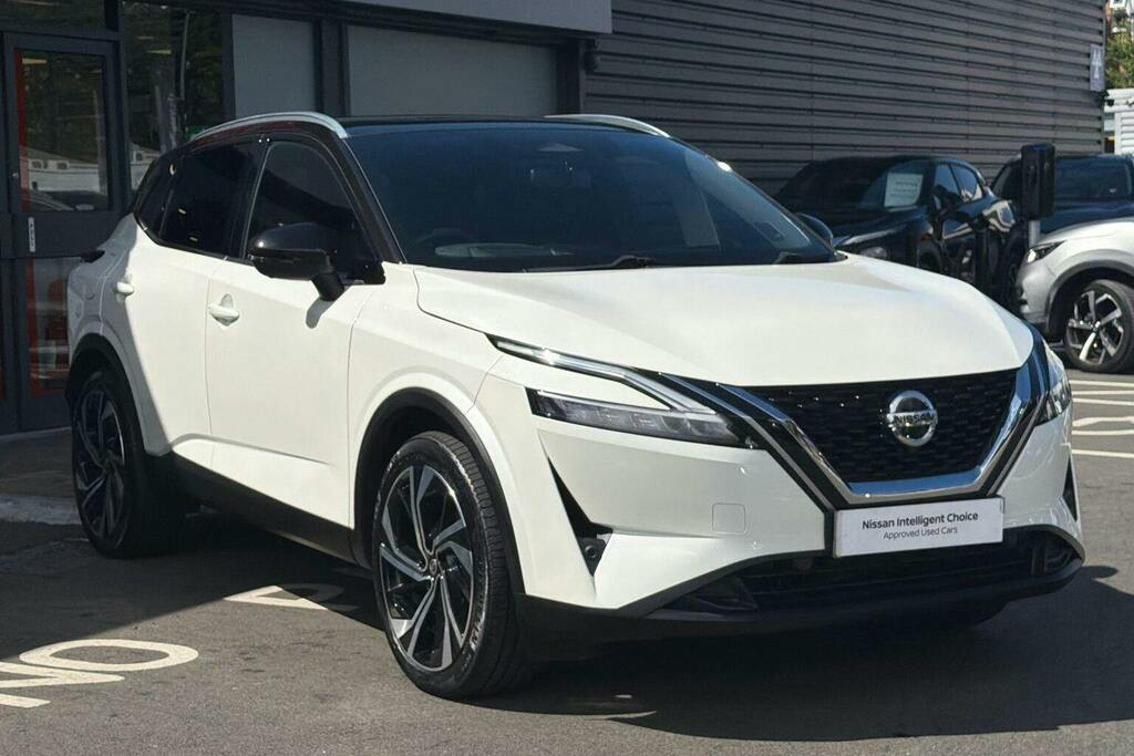 Nissan Qashqai 1.3 Dig T Mhev Tekna Plus Suv Hybrid Xt NG71CJX White