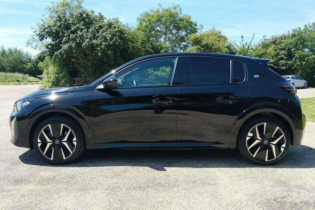 Peugeot e-208 51Kwh Gt Hatchback GV75BPO Black #6