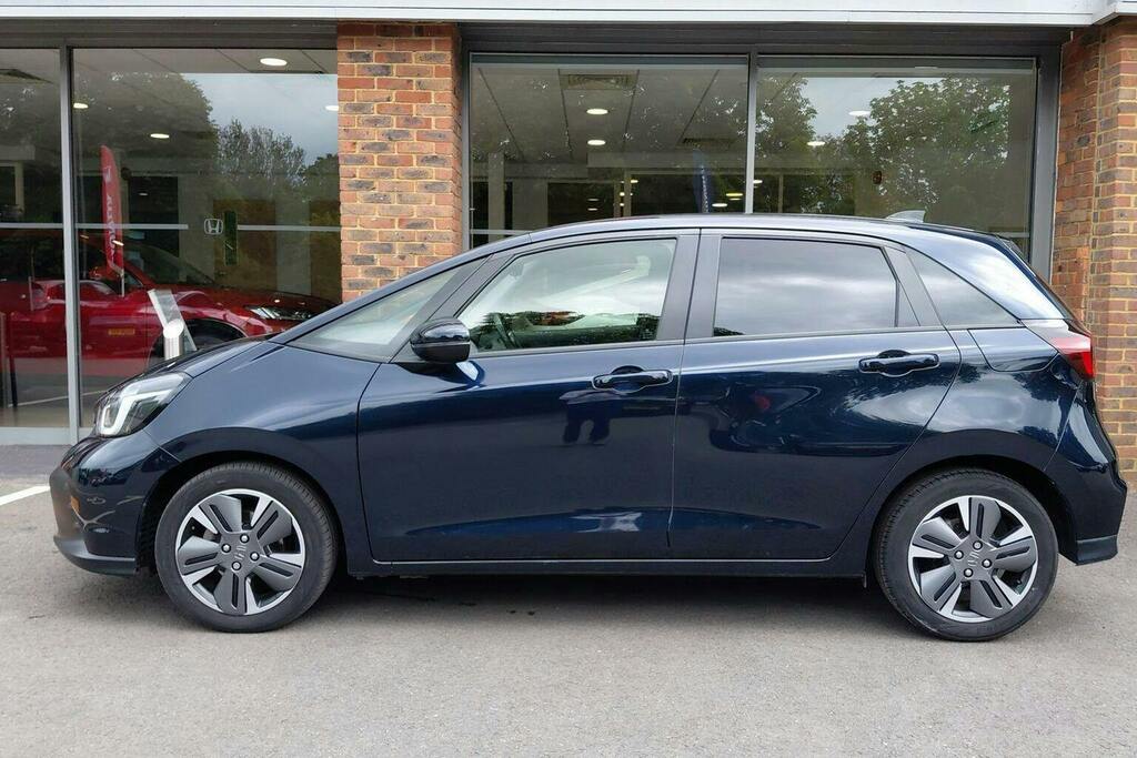 Honda Jazz 1.5 H I Mmd Advance Hatchback Hybrid Ec LL24FLK Blue #6