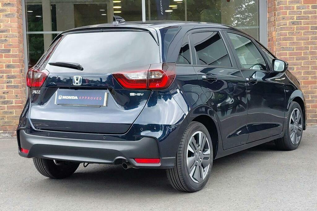 Honda Jazz 1.5 H I Mmd Advance Hatchback Hybrid Ec LL24FLK Blue #3