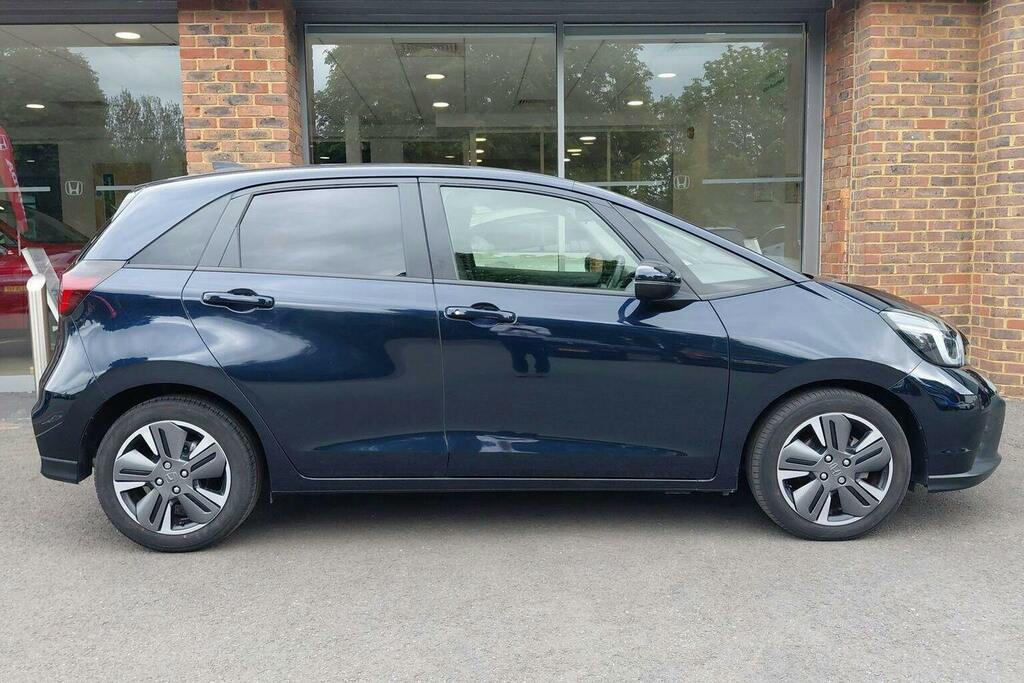Honda Jazz 1.5 H I Mmd Advance Hatchback Hybrid Ec LL24FLK Blue #2