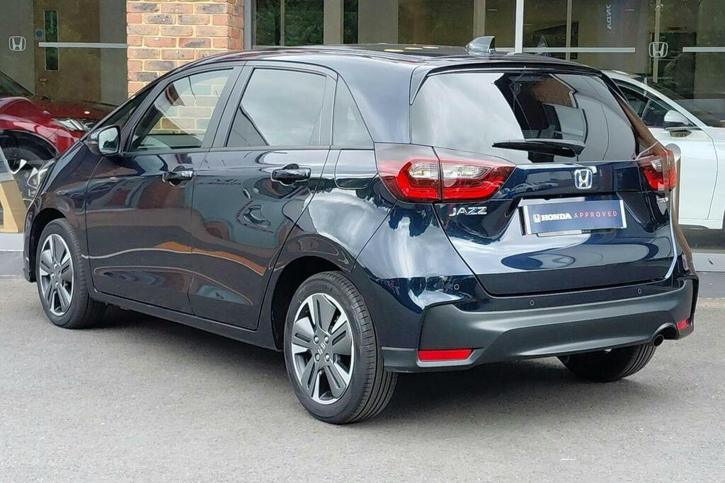 Honda Jazz 1.5 H I Mmd Advance Hatchback Hybrid Ec LL24FLK Blue #5