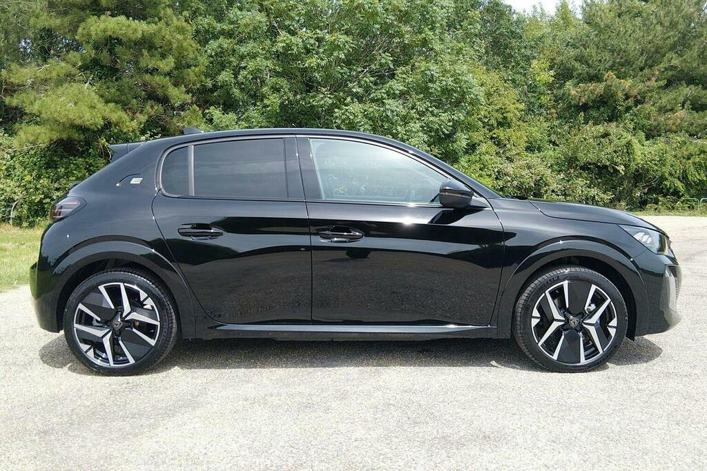 Peugeot e-208 51Kwh Gt Hatchback GP75HUU Black #2
