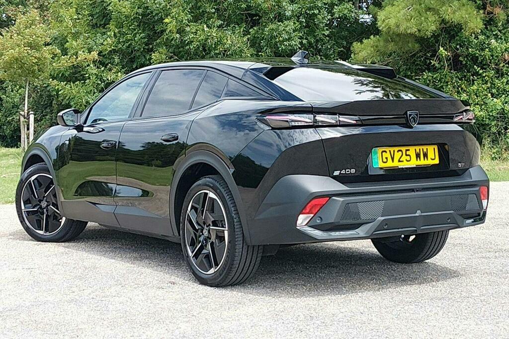 Peugeot 408 58Kwh Gt Fastback GV25WWJ Black #5