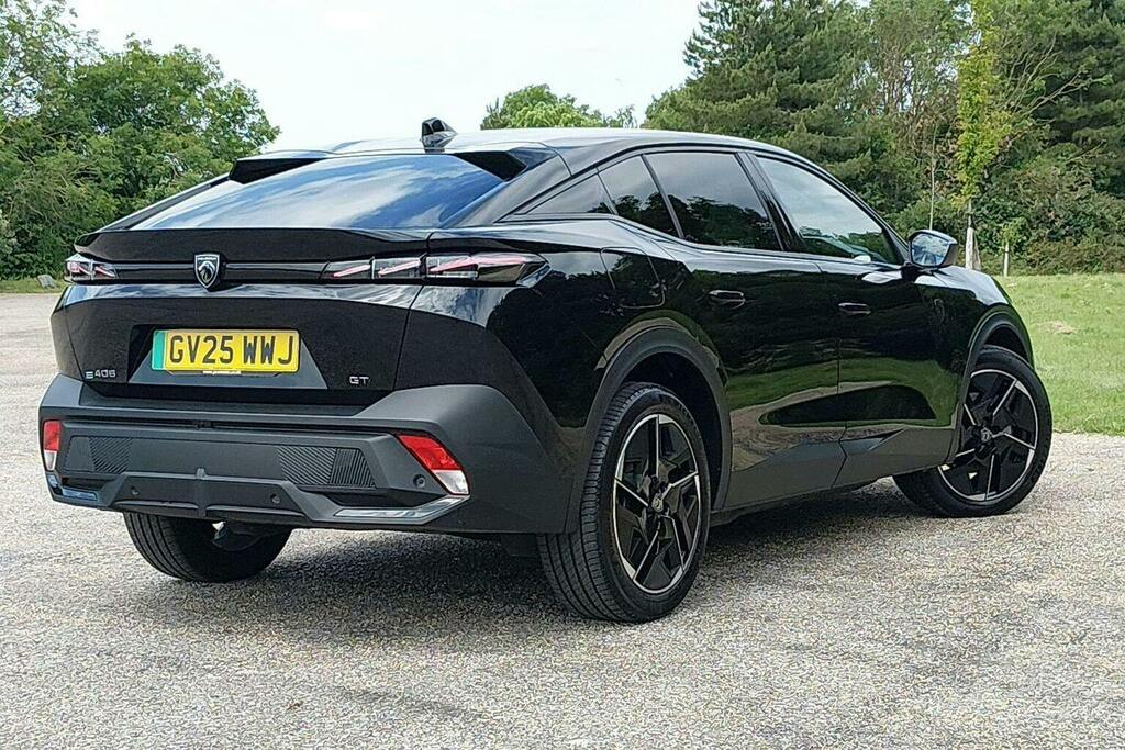 Peugeot 408 58Kwh Gt Fastback GV25WWJ Black #3