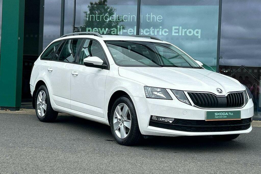 Skoda Octavia 1.5 Tsi Act Se Estate Dsg White