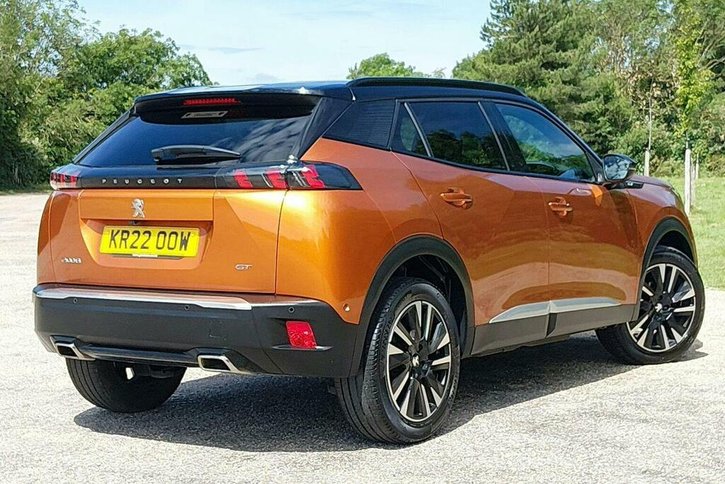 Peugeot 2008 1.2 Puretech Gt Premium Suv Eat KR22OOW Orange #3