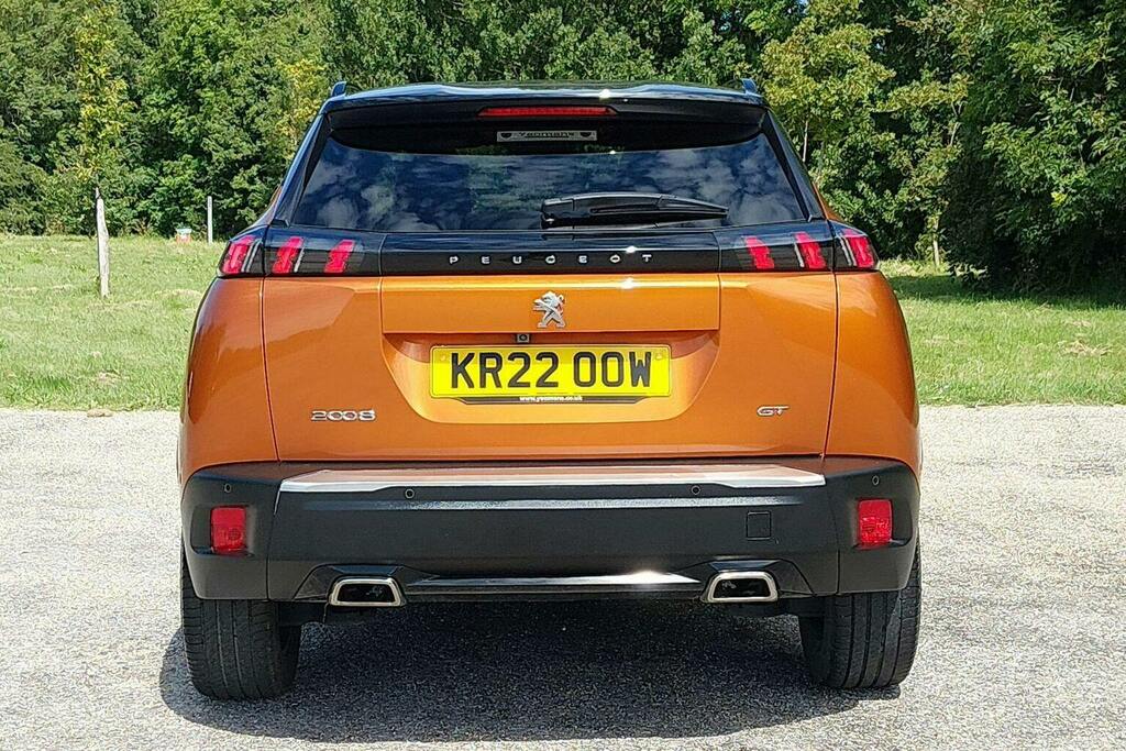Peugeot 2008 1.2 Puretech Gt Premium Suv Eat KR22OOW Orange #4