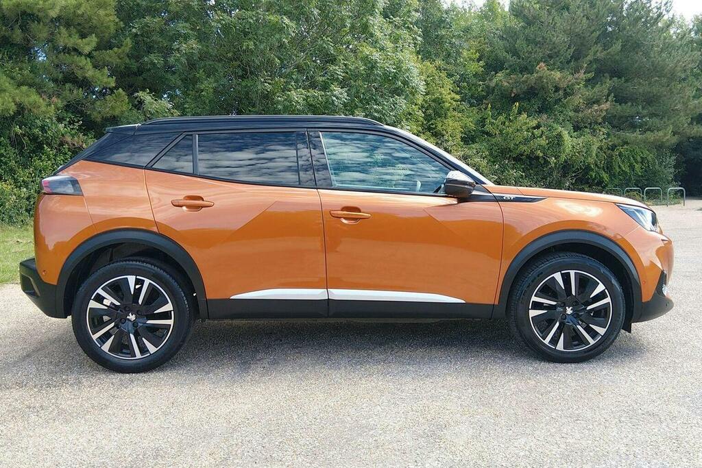 Peugeot 2008 1.2 Puretech Gt Premium Suv Eat KR22OOW Orange #2