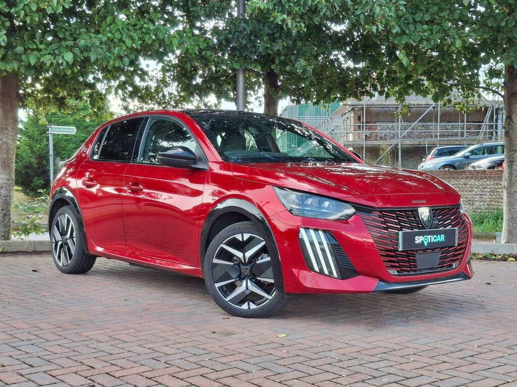 Peugeot e-208 51Kwh Gt Hatchback Red