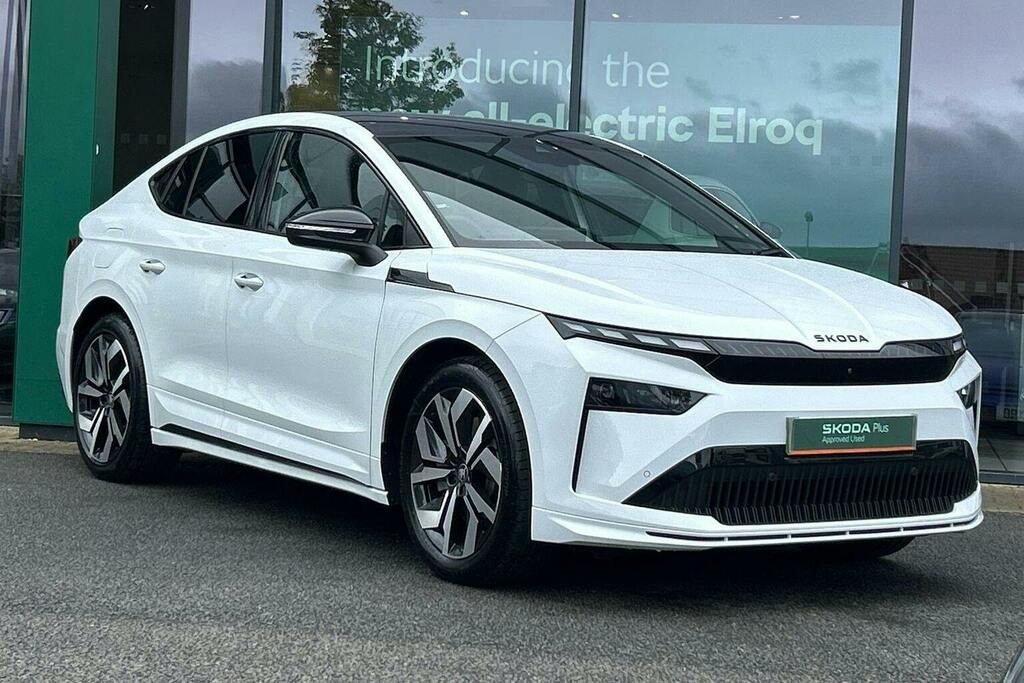 Skoda ENYAQ 82Kwh 85X Sportline Coupe 4Wd White