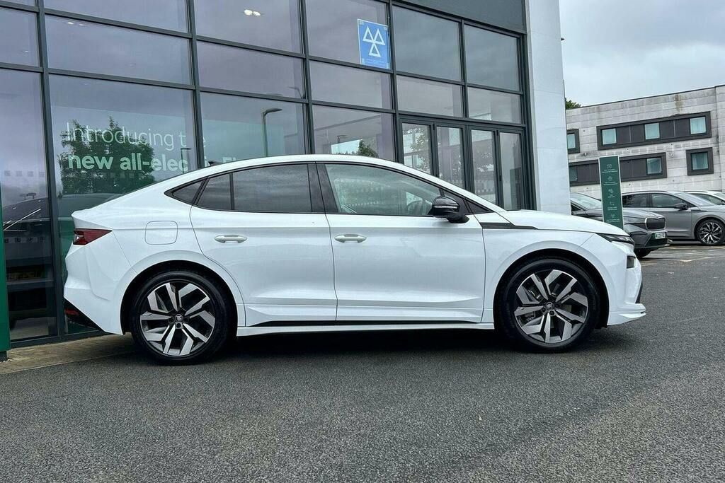 Skoda ENYAQ 82Kwh 85X Sportline Coupe 4Wd WF26DHX White #2